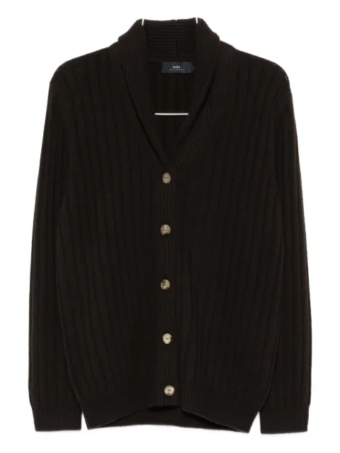 arch4 Mr Denver ribbed shawl-collar cardigan