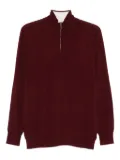 arch4 Mr Fenchurch half-zip cashmere sweater - Red