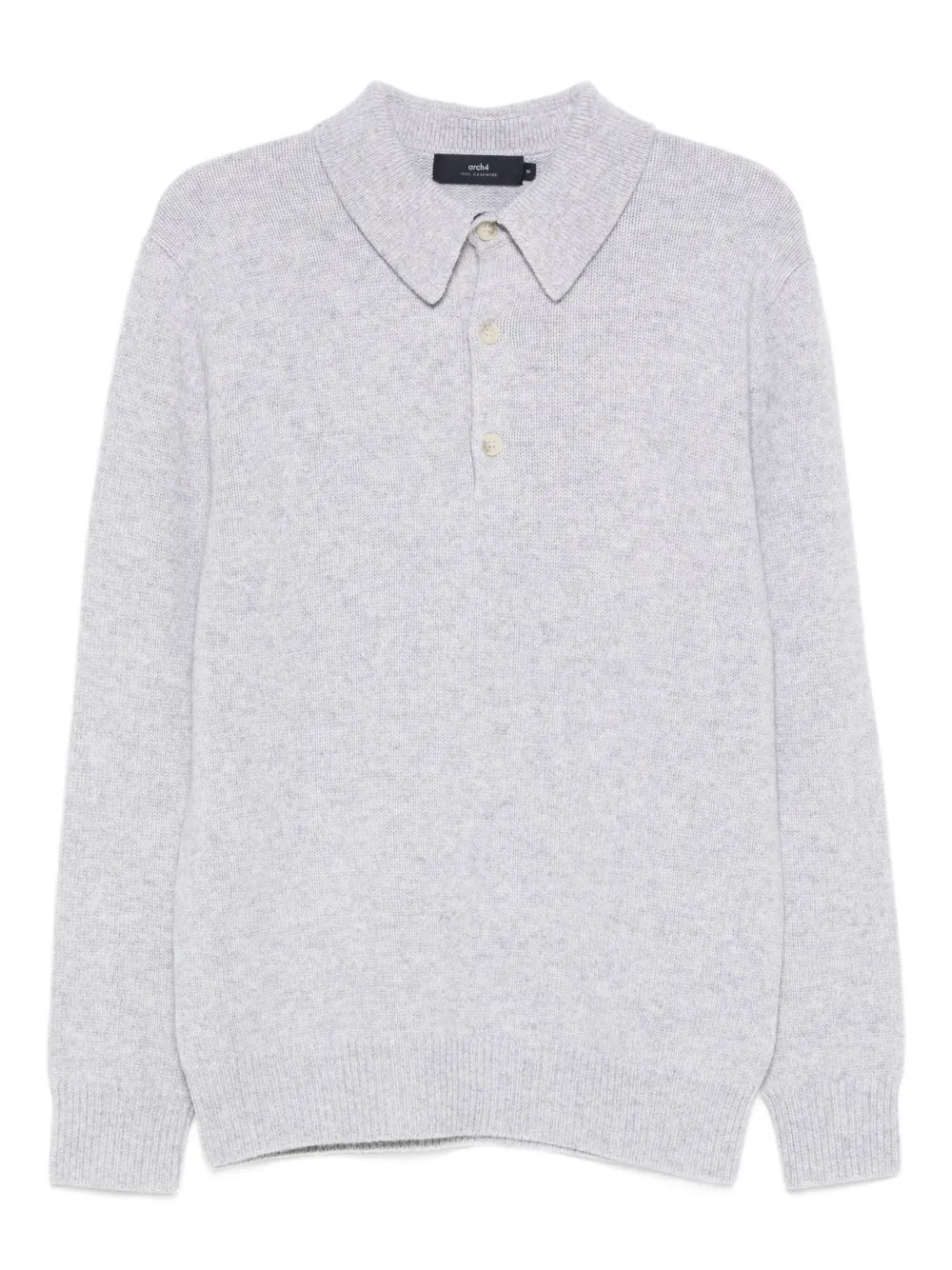 arch4 Mr. Bessi cashmere polo shirt | Grey | Image 1
