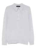 arch4 Mr. Bessi cashmere polo shirt - Grey