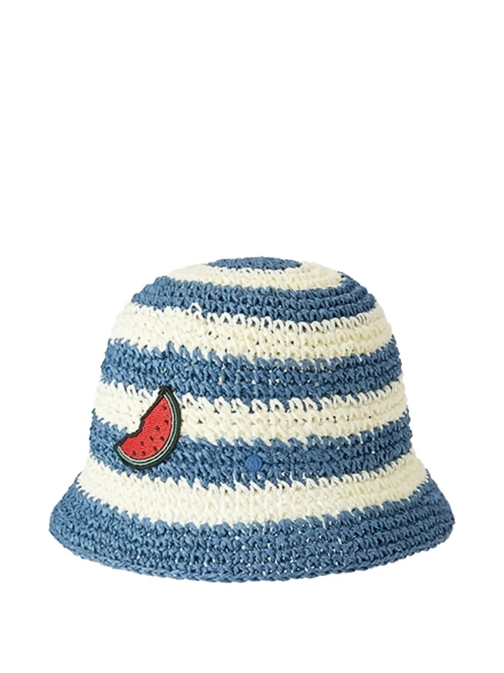 MAISON MICHEL KIDS Pablo hat - ブルー MAISON MICHEL KIDS Pablo hat - ブルー