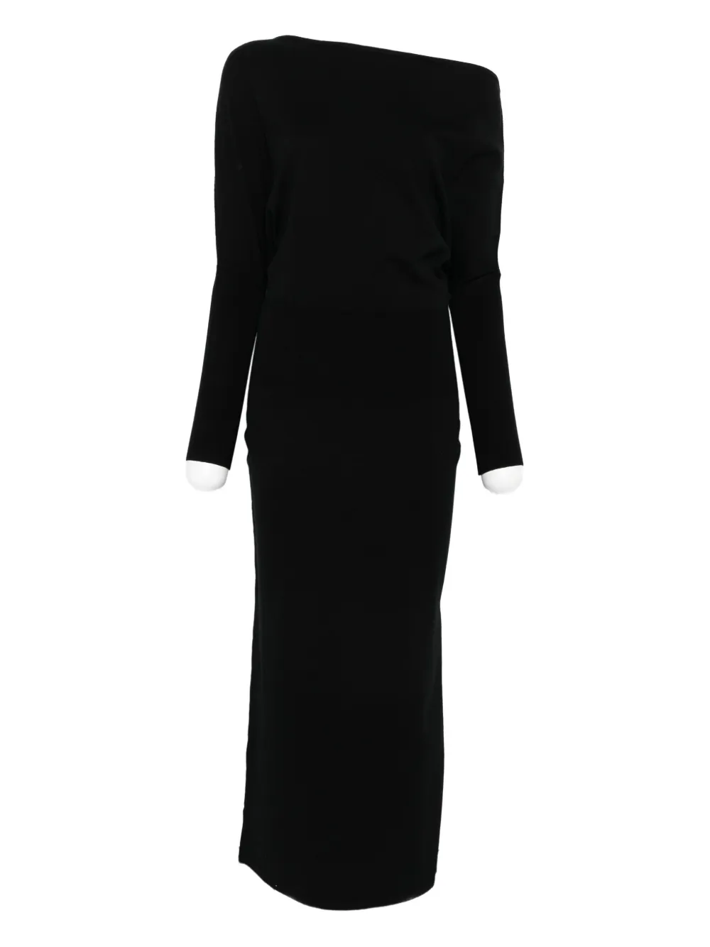 Simkhai Janese off-shoulder midi dress - ブラック Simkhai Janese off-shoulder midi dress - ブラック