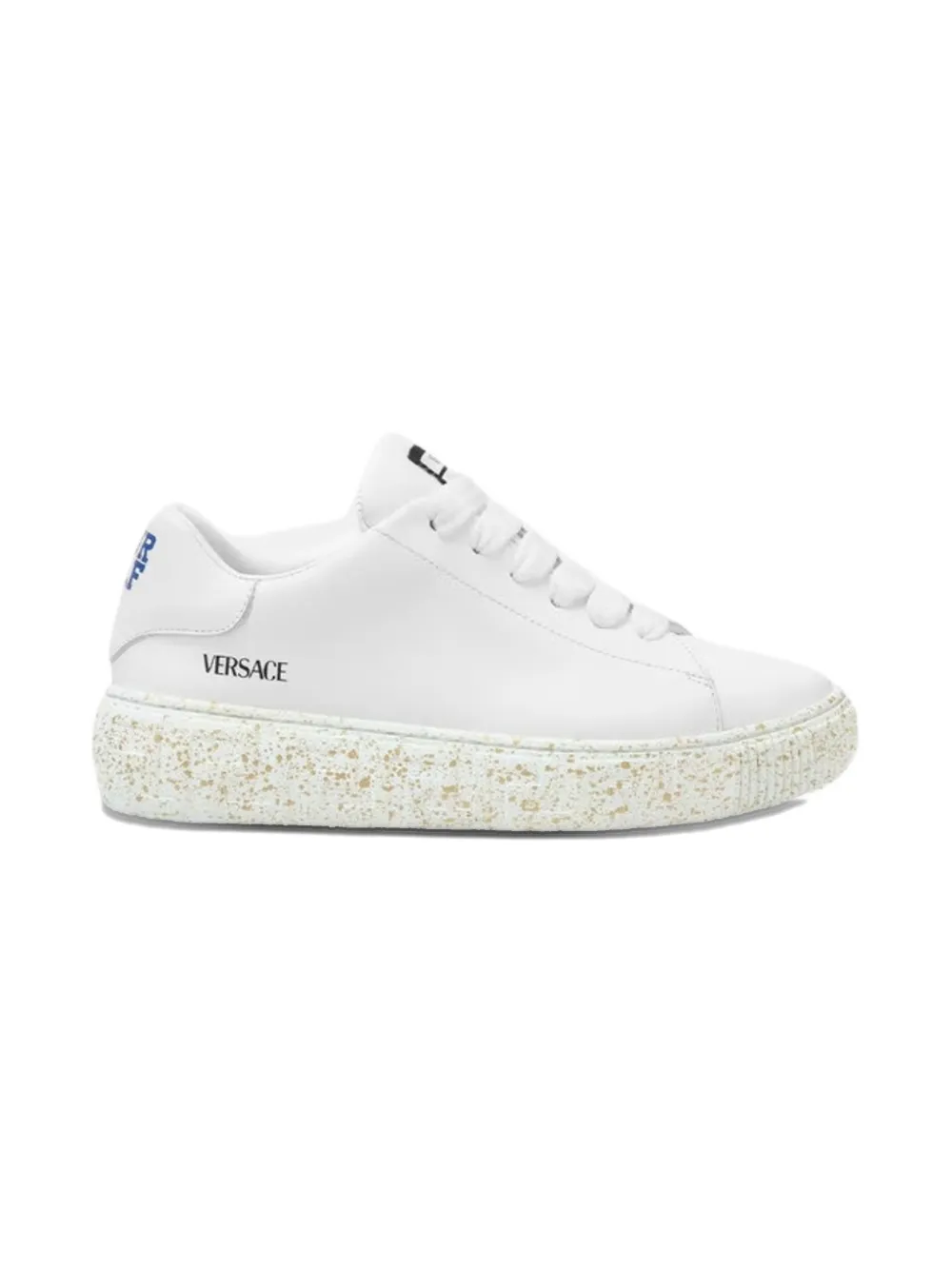 Versace Kids lace-up sneakers - Bianco