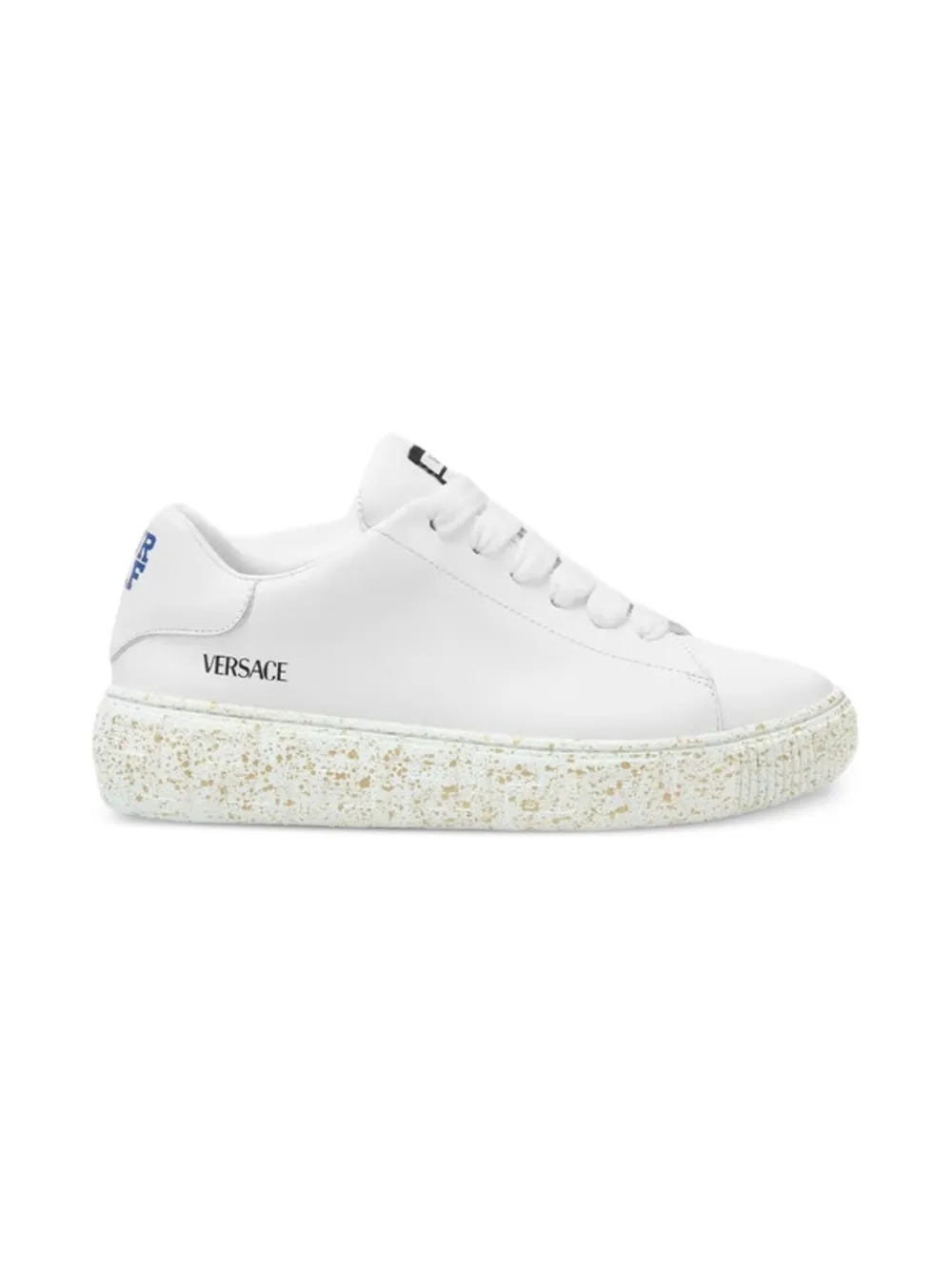 Versace Kids lace-up sneakers - Bianco