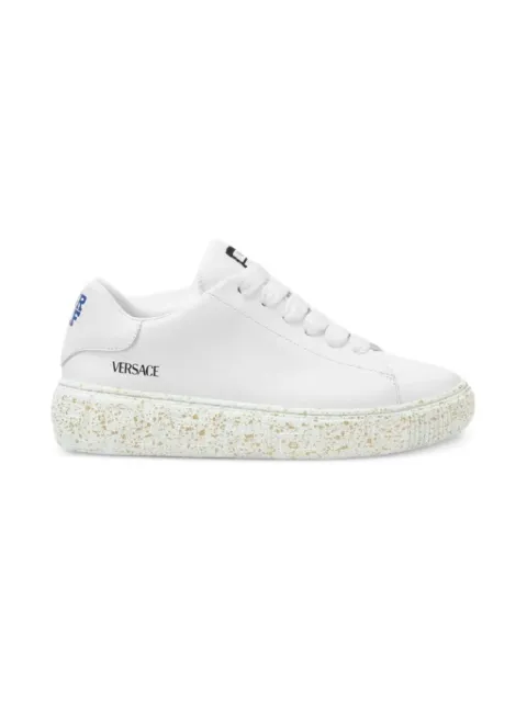 Versace Kids lace-up sneakers