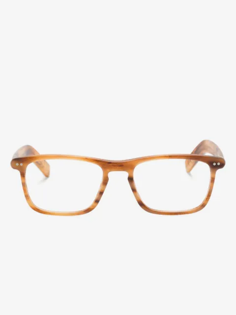Lunor rectangle-frame glasses