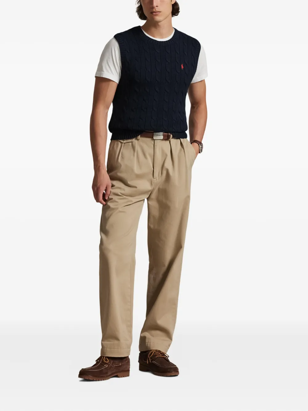 Polo Ralph Lauren Pullunder mit Zopfmuster | Pullover | Image 2