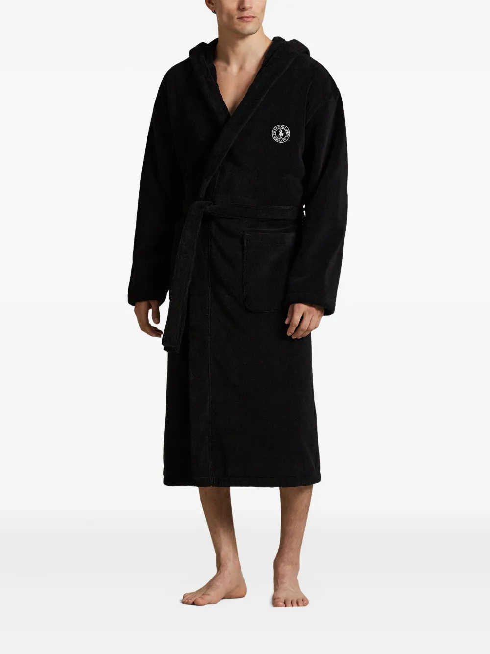 Polo Ralph Lauren hooded terrycloth bathrobe | Image 2