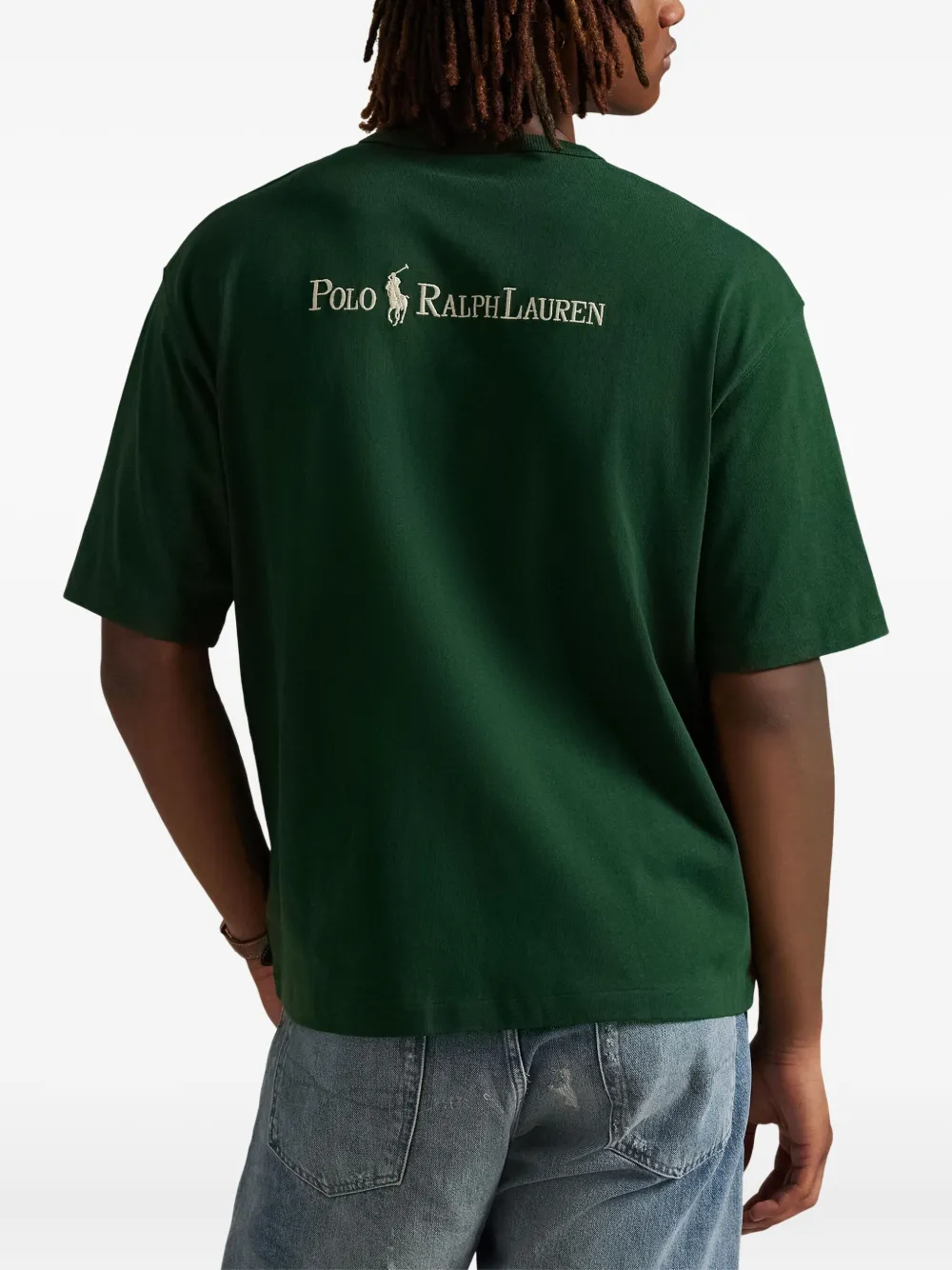 Polo Ralph Lauren T-shirt met ronde hals Groen