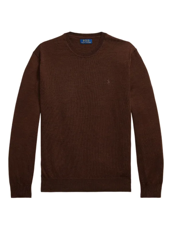 Polo Ralph Lauren クルーネック セーター | ブラウン | FARFETCH JP