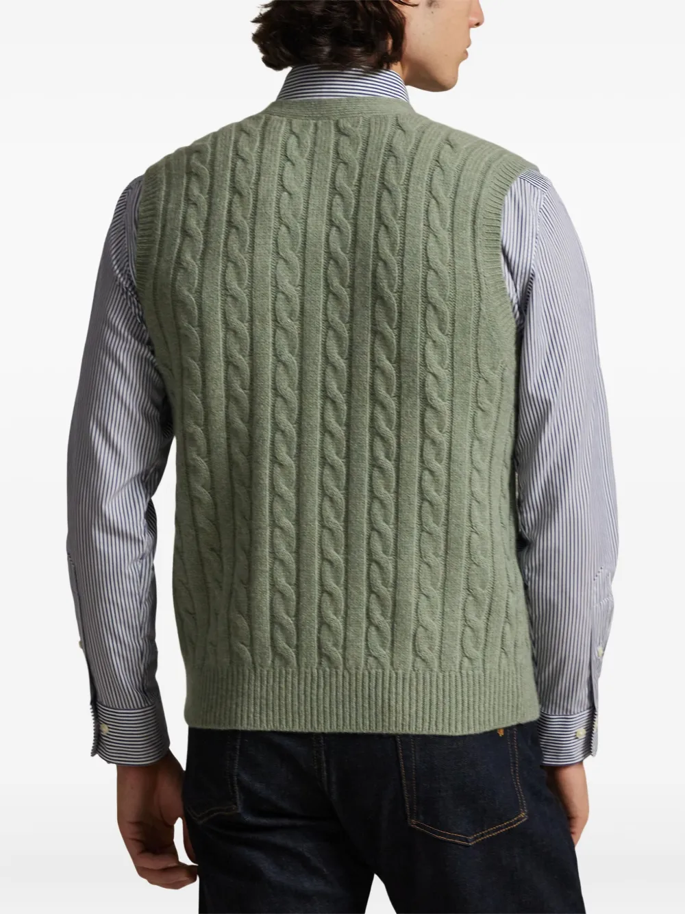 Polo Ralph Lauren Spencer met V-hals Groen