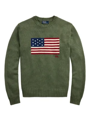Polo Ralph Lauren Flag セーター | ホワイト | FARFETCH JP