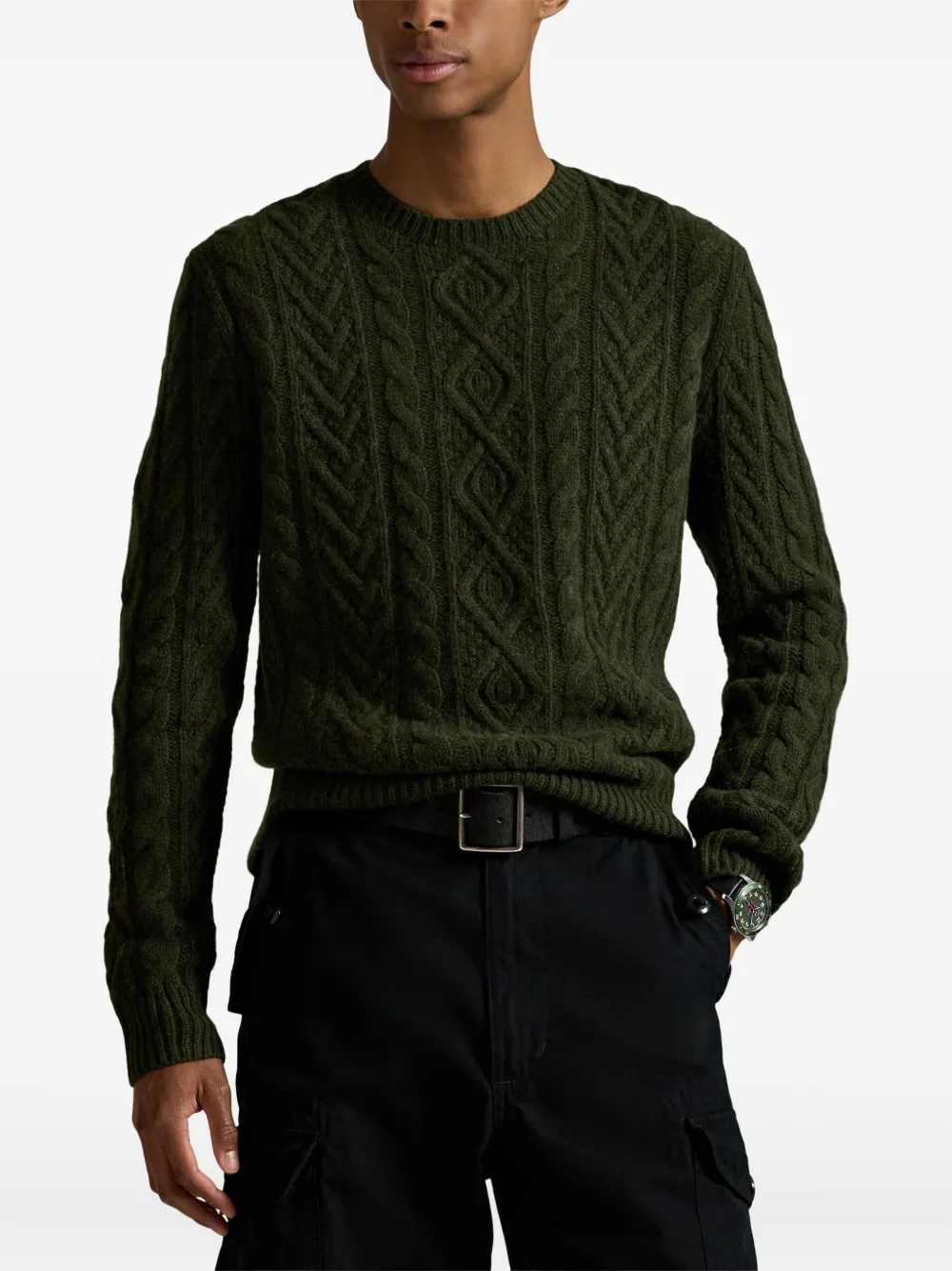 Polo Ralph Lauren Kabelgebreide trui Groen