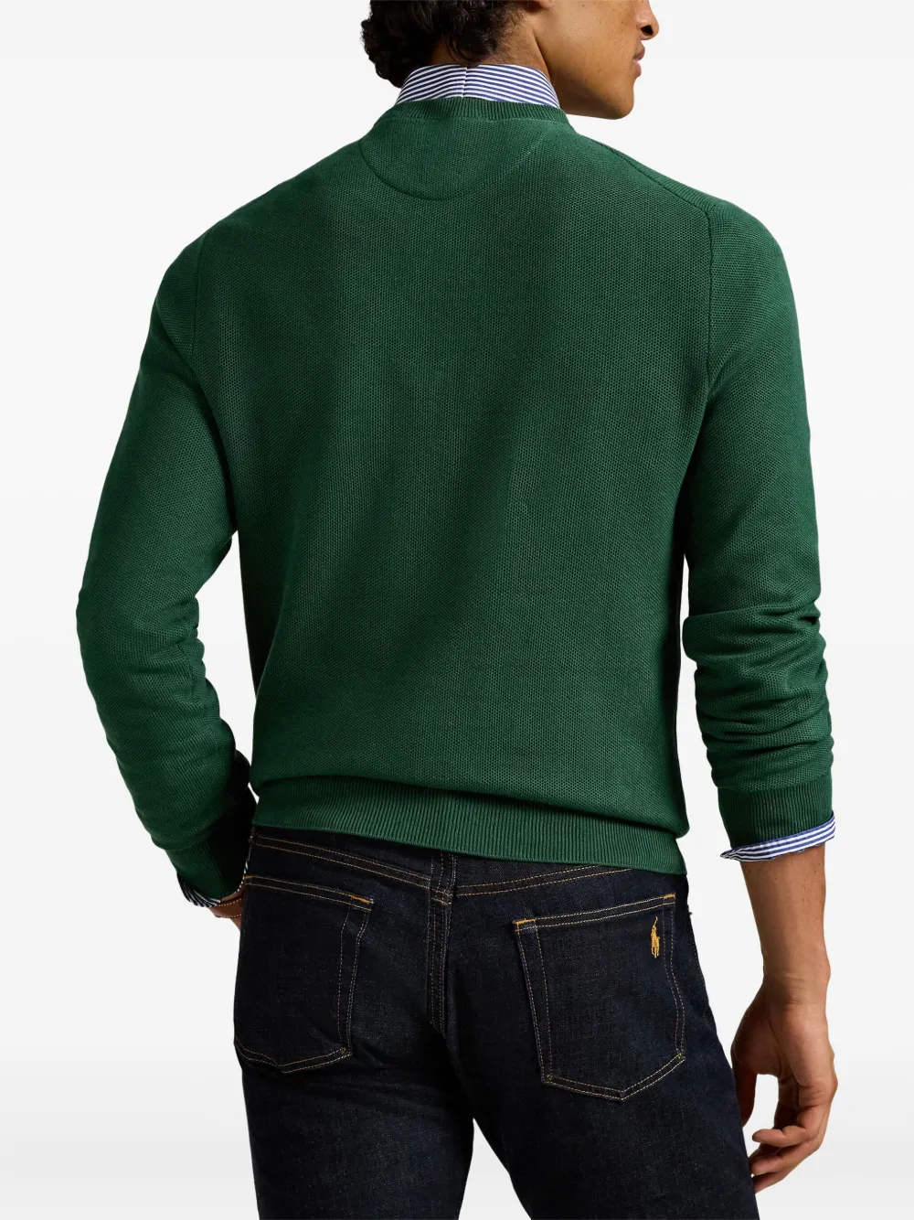 Polo Ralph Lauren Katoenen trui met lange mouwen Groen