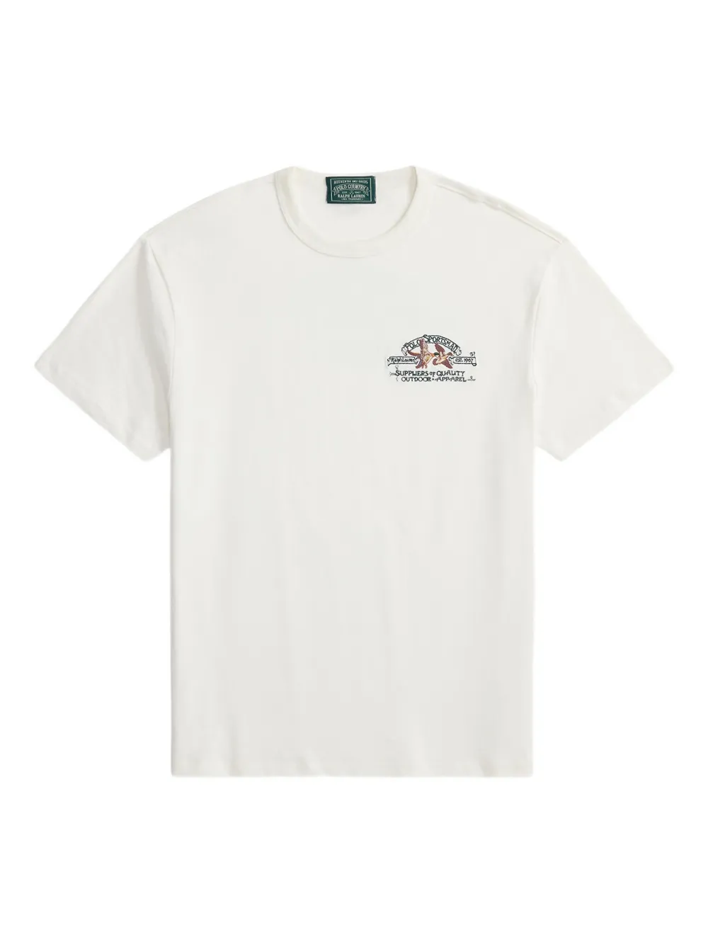 Polo Ralph Lauren T-shirt met borduurwerk Wit