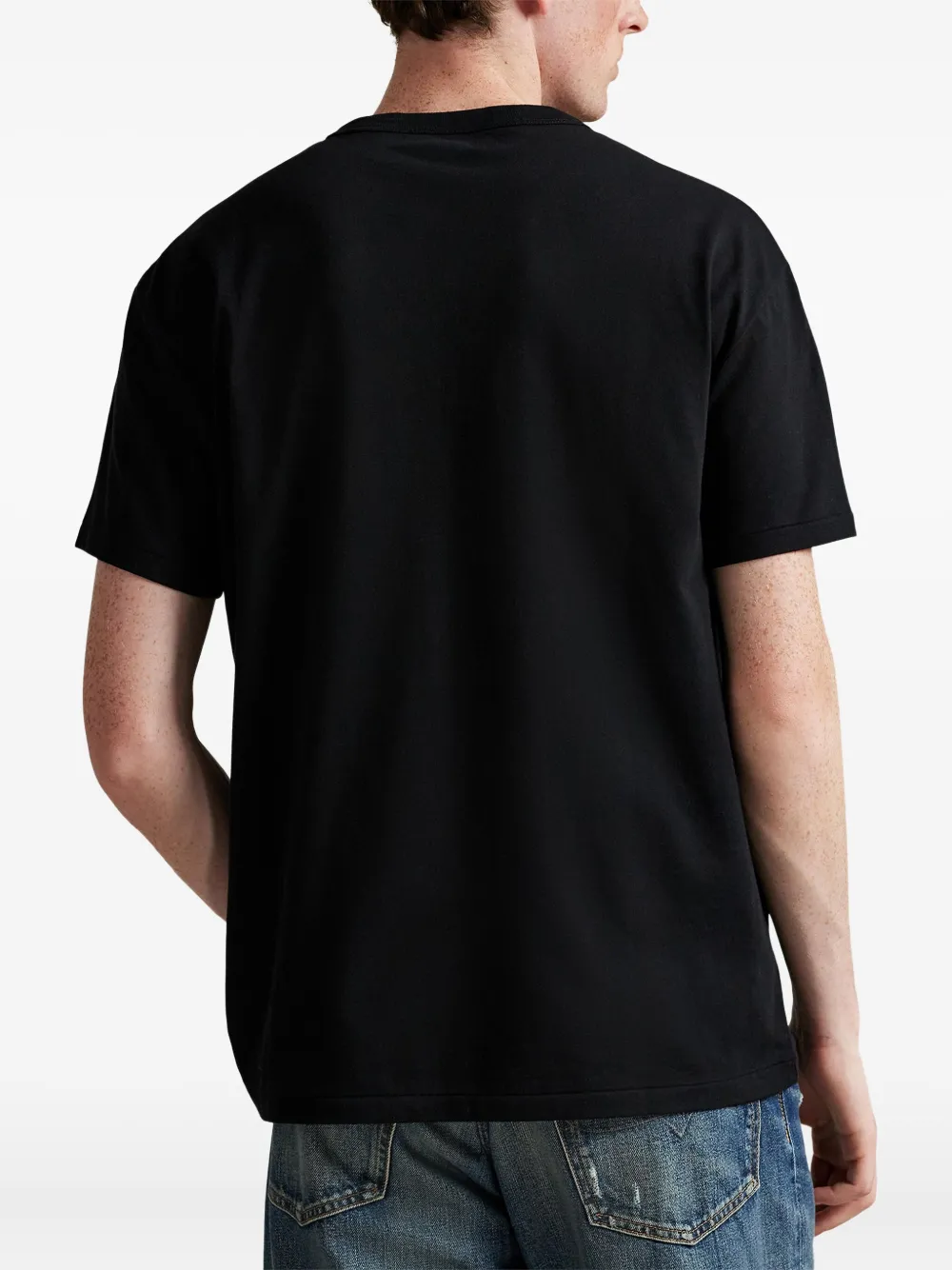 Polo Ralph Lauren T-shirt met grafische print Zwart
