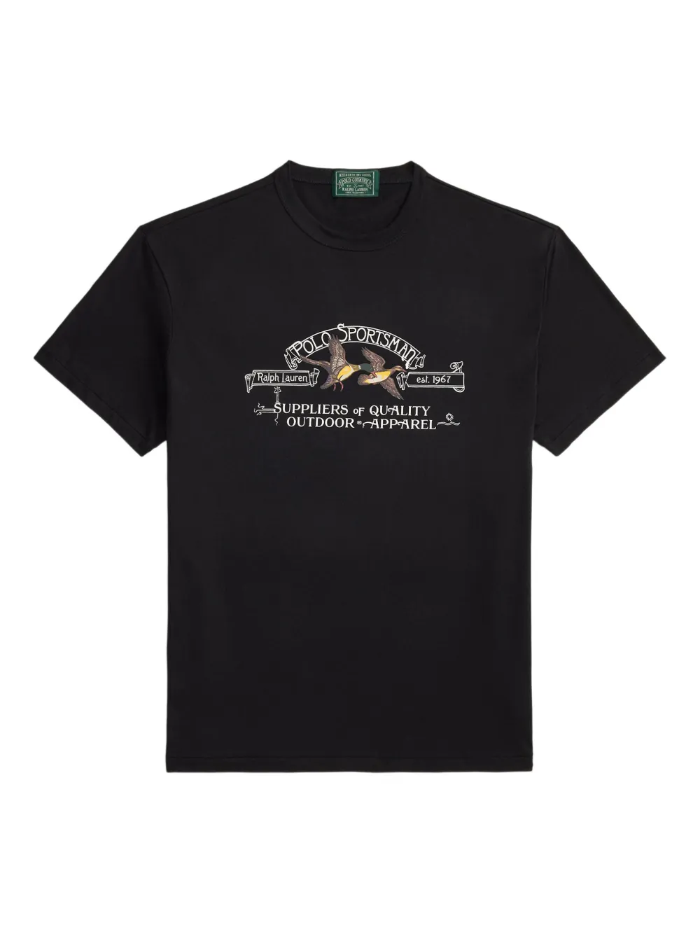 Polo Ralph Lauren グラフィック Tシャツ - ブラック Polo Ralph Lauren グラフィック Tシャツ - ブラック