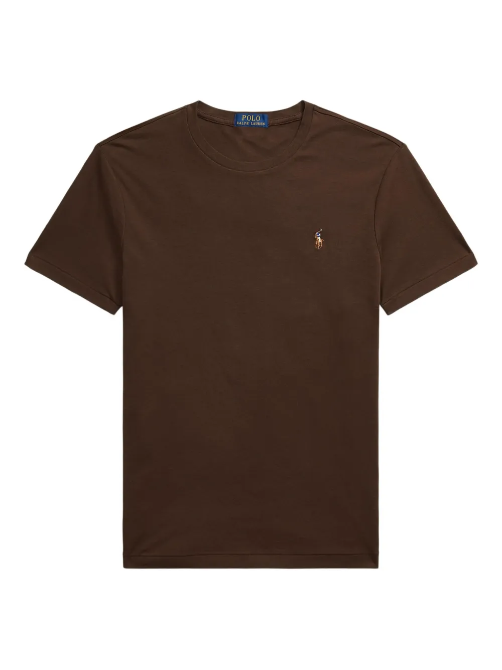 Polo Ralph Lauren T-shirt met logodetail Bruin