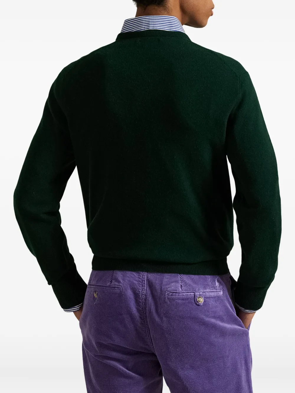 Polo Ralph Lauren Wollen trui met ronde hals Groen