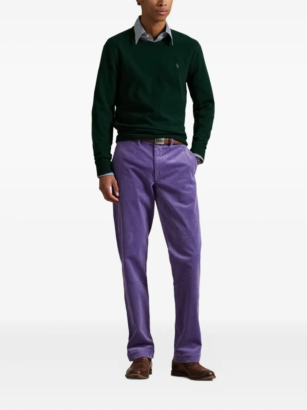 Polo Ralph Lauren Wollen trui met ronde hals Groen