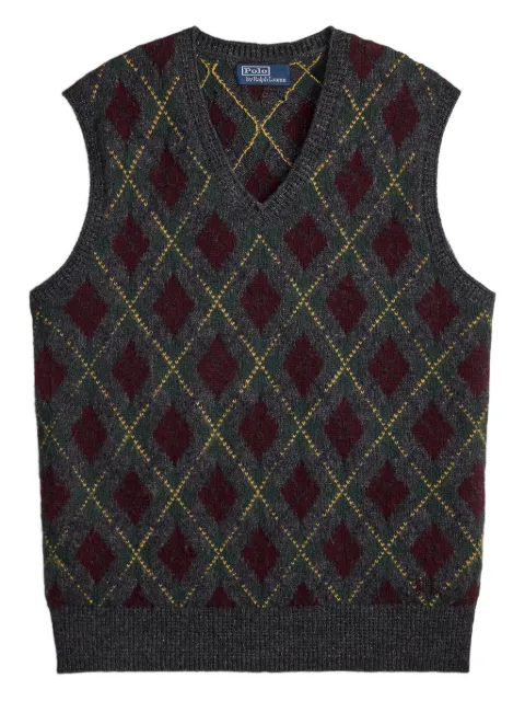 Polo Ralph Lauren Weste mit Argyle-Muster