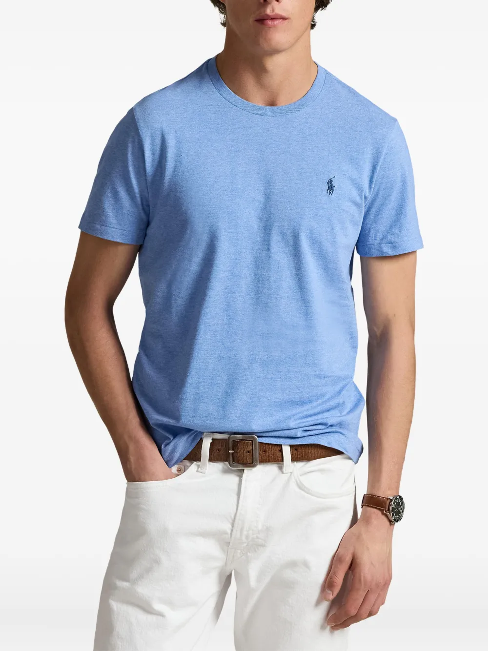 Polo Ralph Lauren T-shirt met ronde hals Blauw