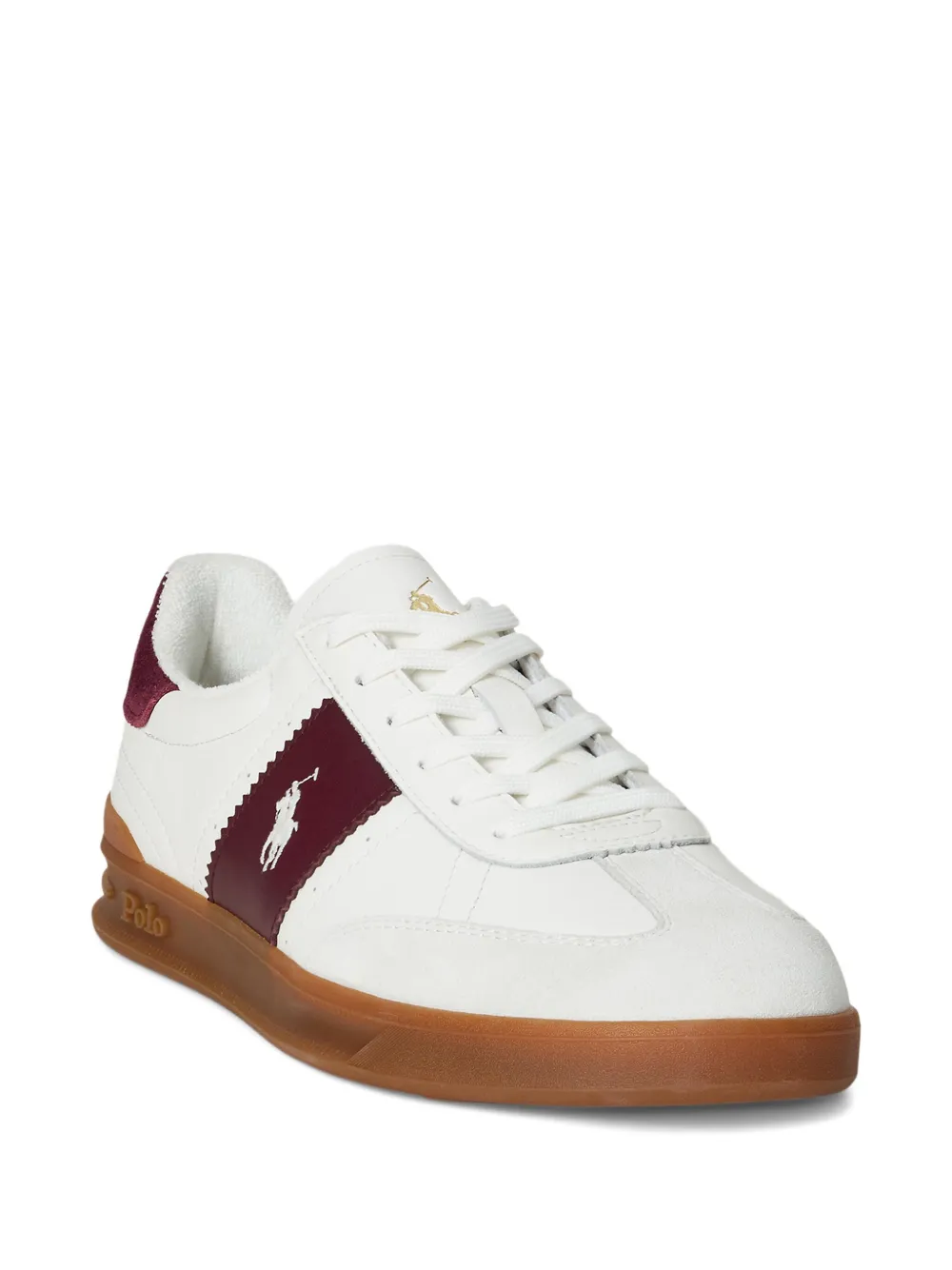 Polo Ralph Lauren Heritage Aera suede sneakers White
