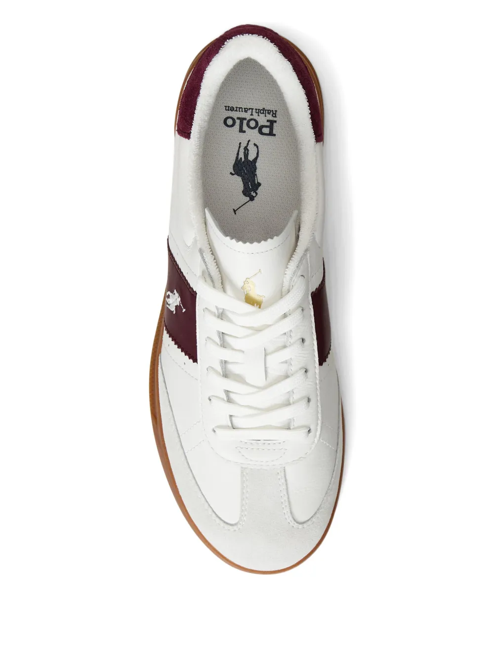 Polo Ralph Lauren Heritage Aera suede sneakers White