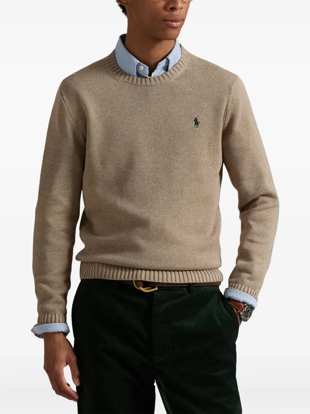 Polo Ralph Lauren Sweater met ronde hals Beige