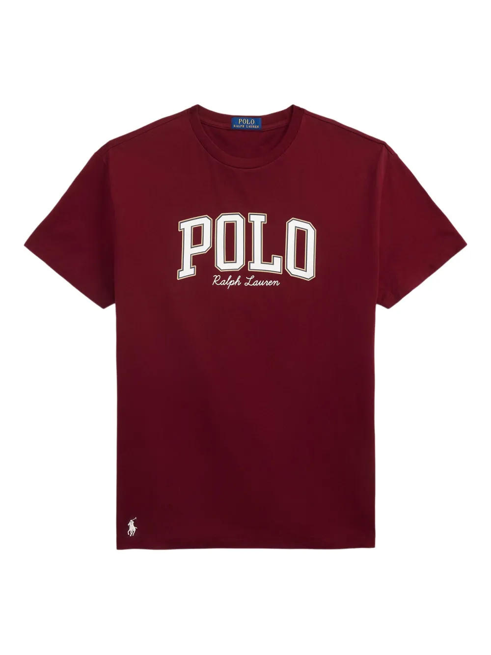 Polo Ralph Lauren T-shirt met logoprint Rood