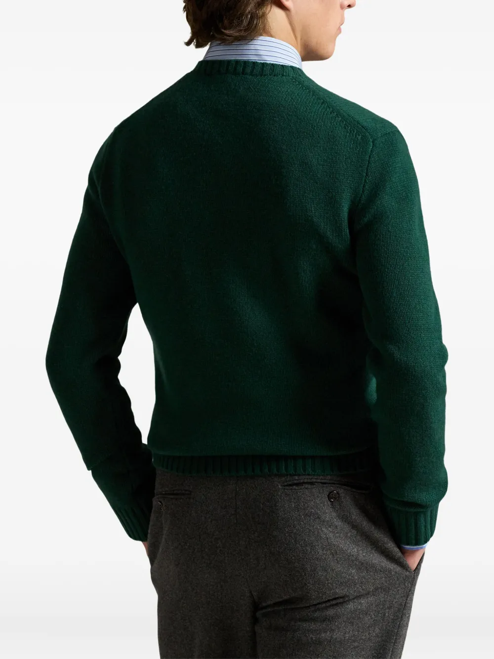 Polo Ralph Lauren Gd Ball Cap-hat Knitwear Green In Black