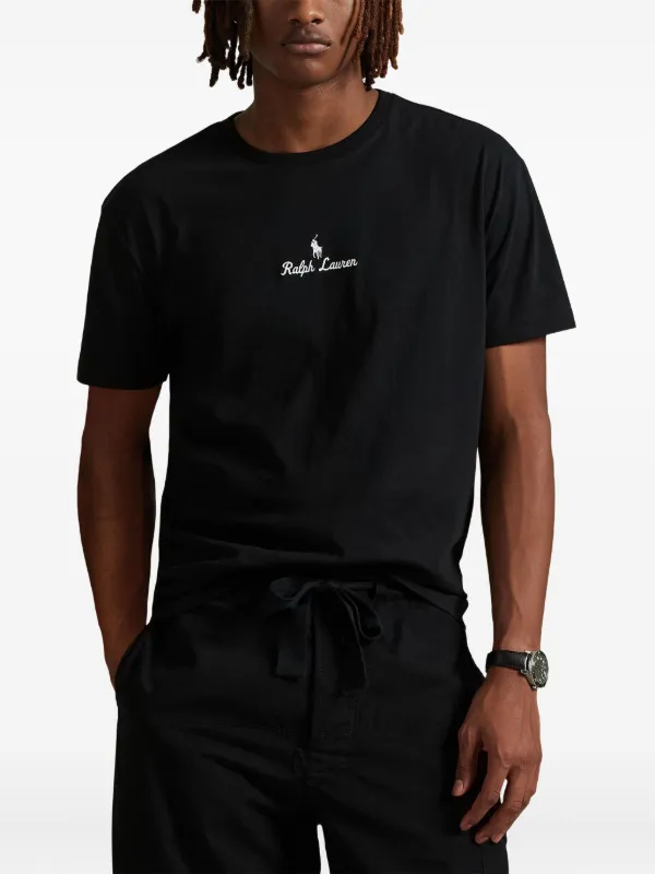 Polo Ralph Lauren ロゴ Tシャツ | ブラック | FARFETCH JP