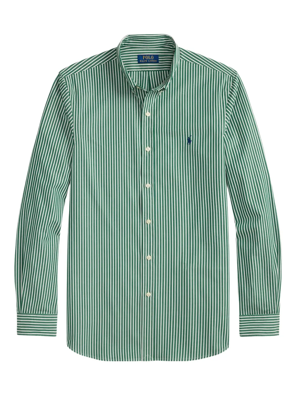 Polo Ralph Lauren ストライプ ロングスリーブシャツ - グリーン Polo Ralph Lauren ストライプ ロングスリーブシャツ - グリーン