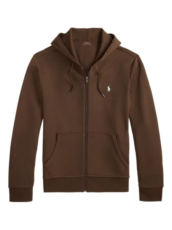 Polo Ralph Lauren ジップアップ パーカー | ブラウン | FARFETCH JP