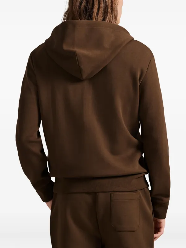 Polo Ralph Lauren ジップアップ パーカー | ブラウン | FARFETCH JP