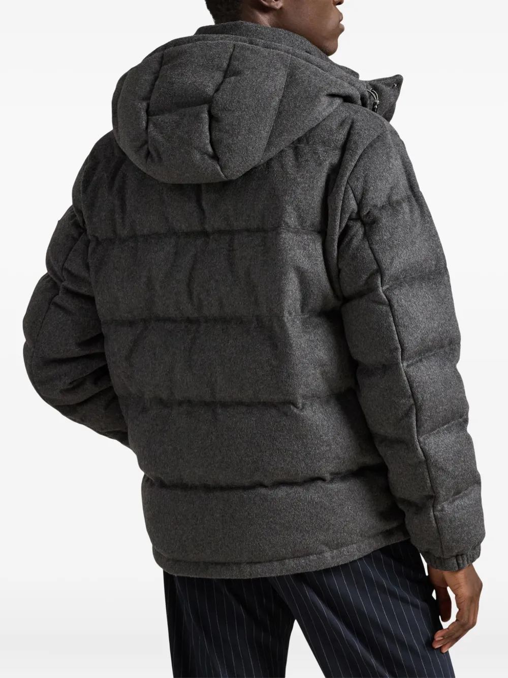 Polo Ralph Lauren Gewatteerd jack met capuchon Grijs