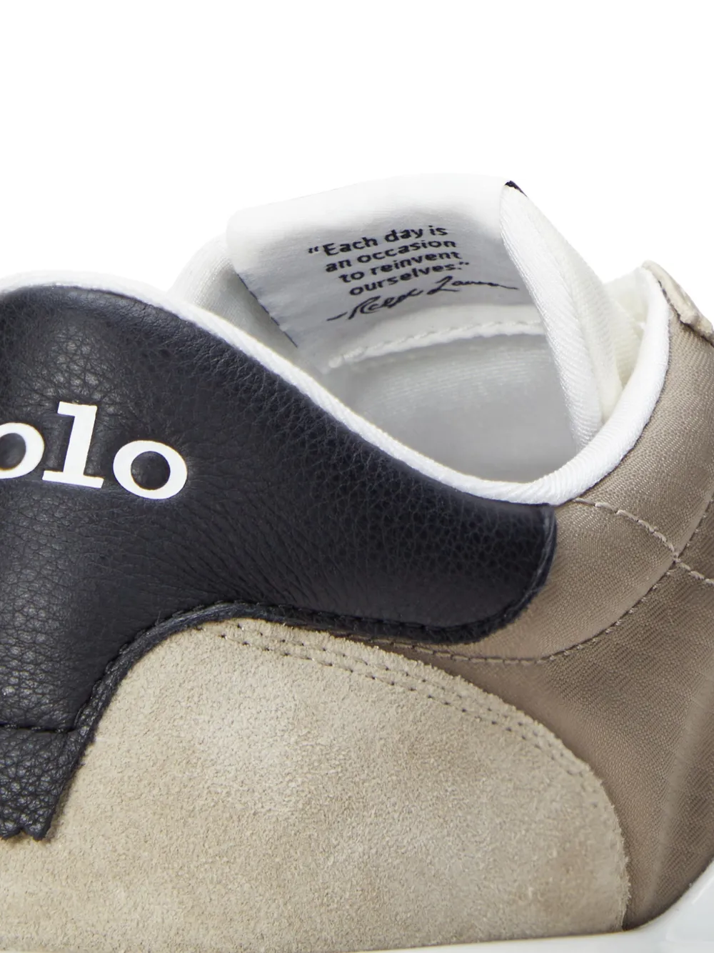 Polo Ralph Lauren panelled sneakers Neutrals