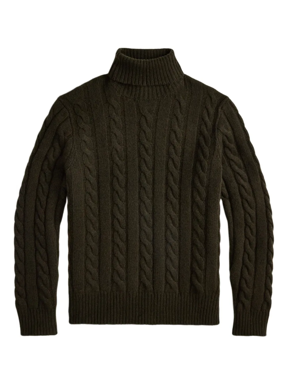 Polo Ralph Lauren Kabelgebreide coltrui Groen