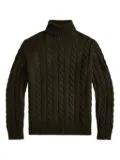 Polo Ralph Lauren cable-knit turtleneck sweater - Green