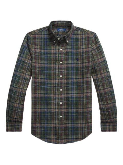 Polo Ralph Lauren plaid-pattern flannel shirt