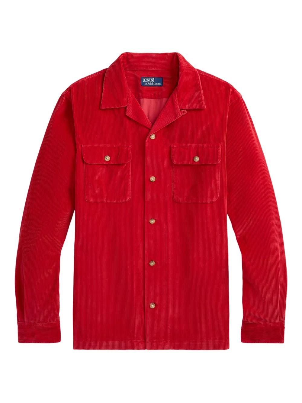 Polo Ralph Lauren Ribfluwelen overhemd Rood