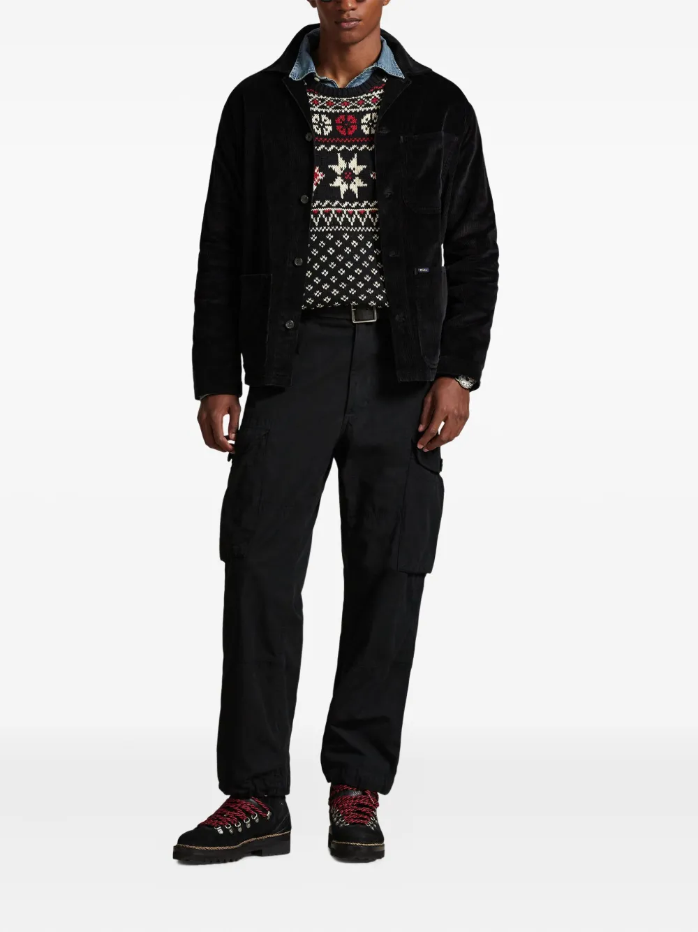 Polo Ralph Lauren corduroy long-sleeve shirt jacket | Shirt Jackets | Image 2