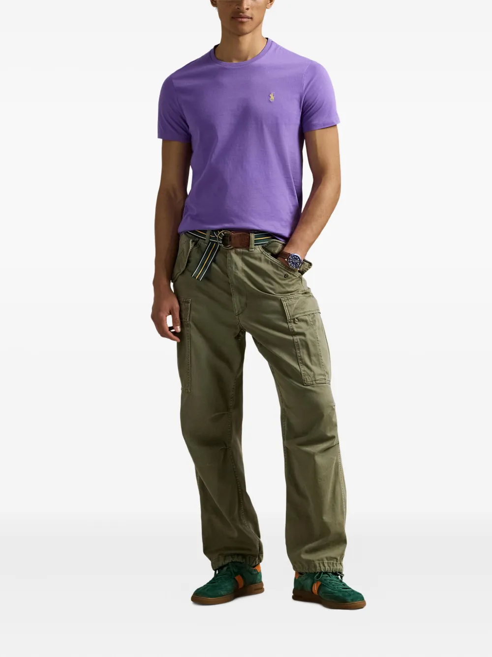Polo Ralph Lauren Katoenen T-shirt Paars