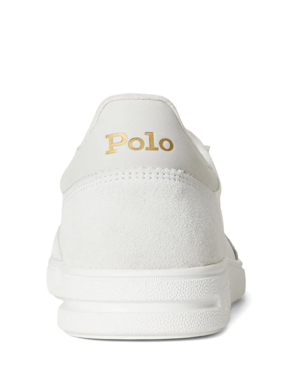 Polo Ralph Lauren Bedford suède low-top sneakers Wit