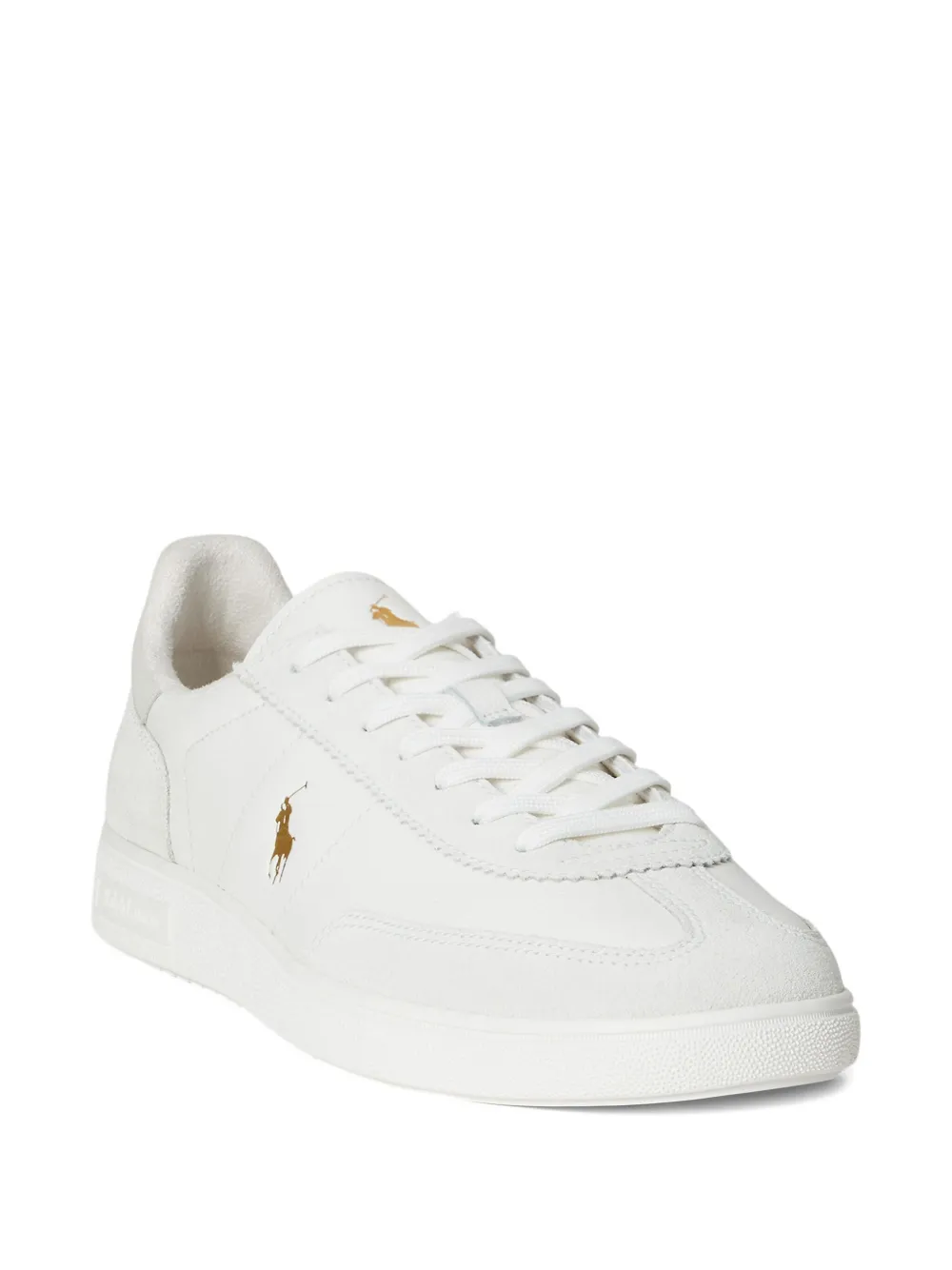 Polo Ralph Lauren Bedford suède low-top sneakers Wit