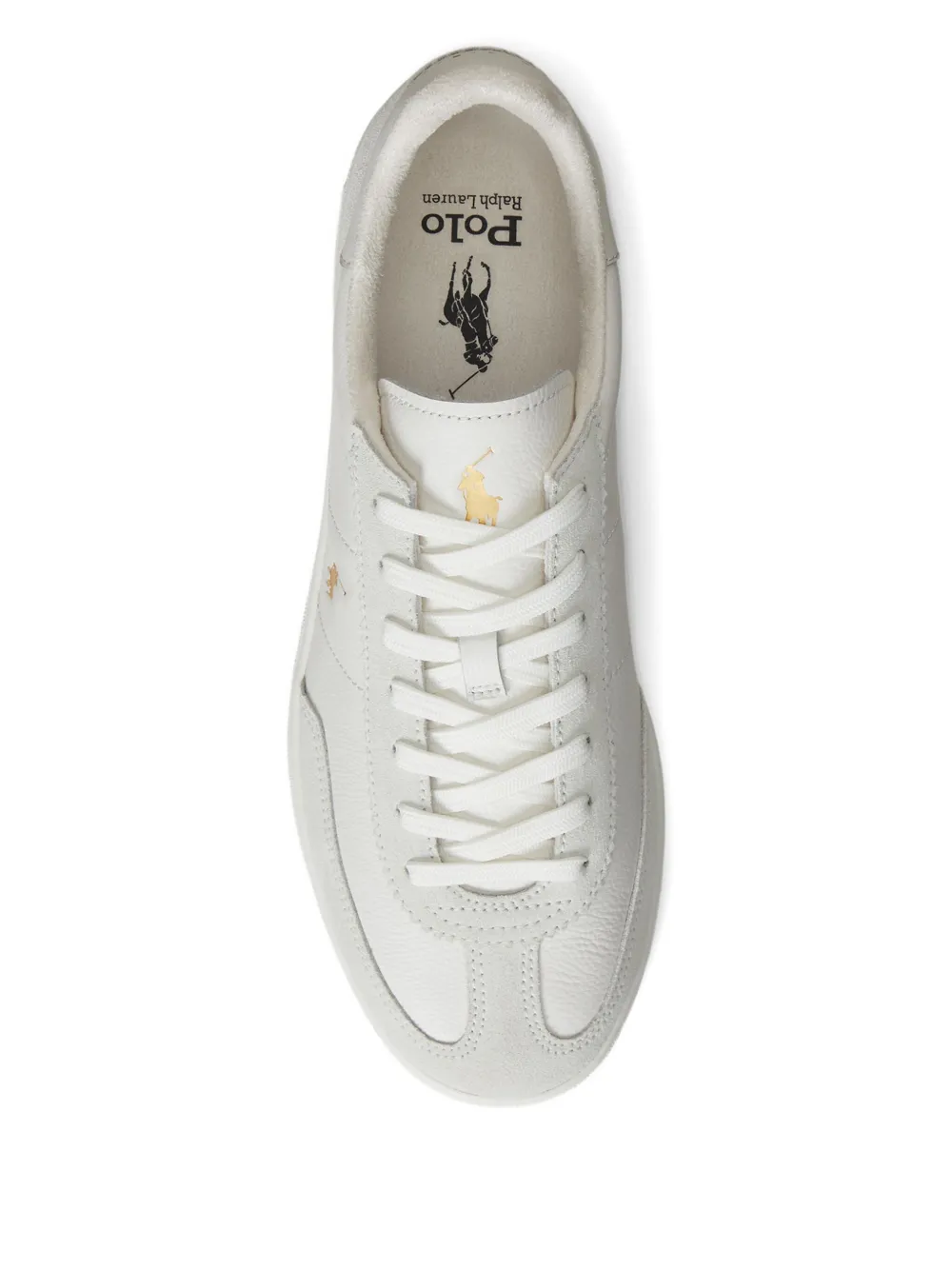 Polo Ralph Lauren Bedford suède low-top sneakers Wit