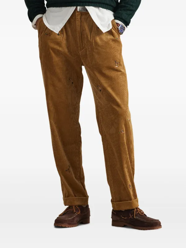Polo Ralph Lauren コーデュロイ パンツ | ブラウン | FARFETCH JP