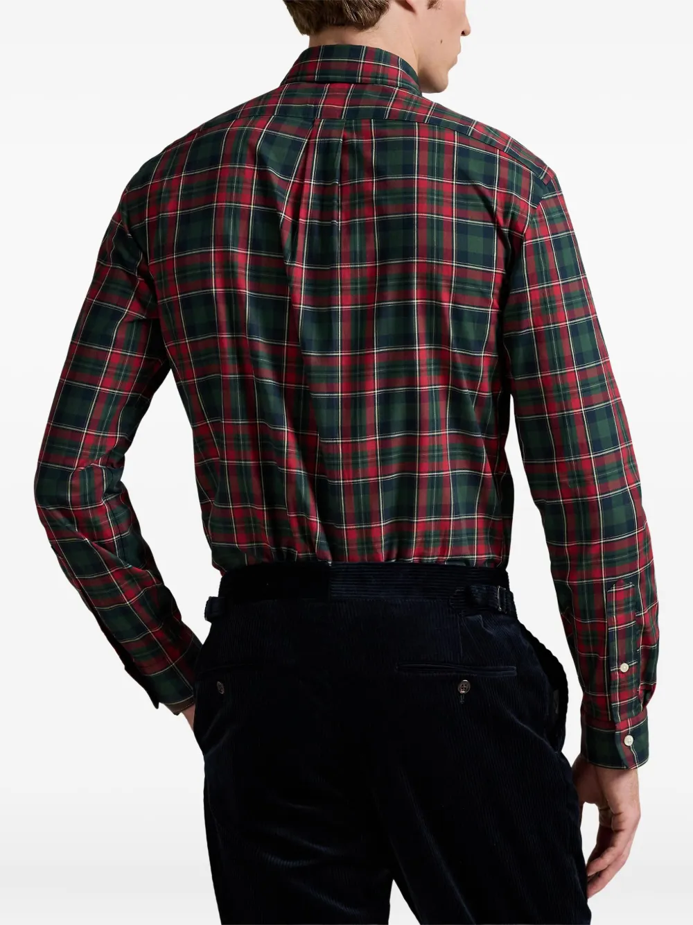 Polo Ralph Lauren Long Sleeve Sport Shirt Clothing In Red