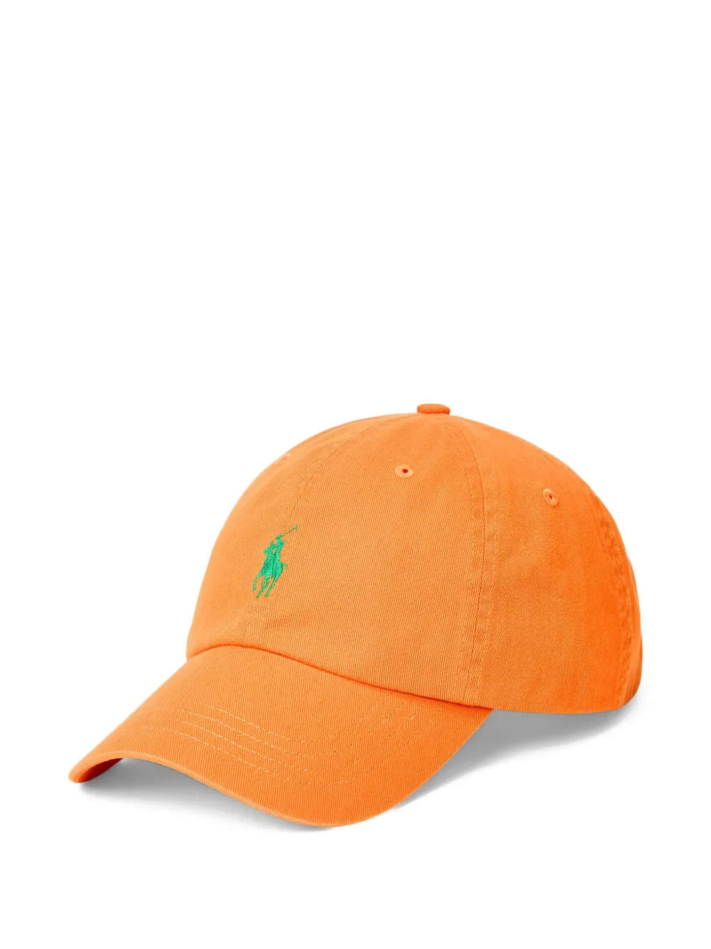 Polo Ralph Lauren Pet met borduurwerk Oranje