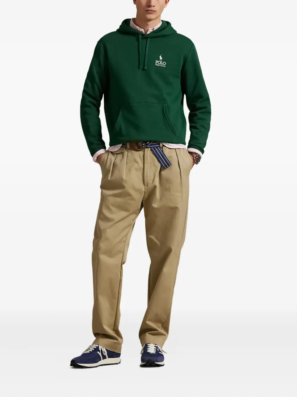 Polo Ralph Lauren Hoodie met logoprint Groen